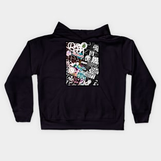 Urban NYC Street Art Graffiti Kids Hoodie